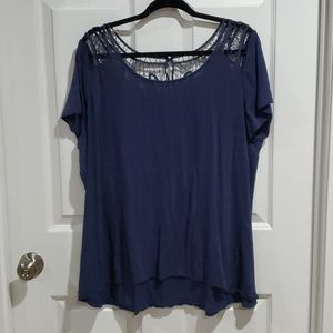 Torrid Navy Top 🛑FINAL OFFER PRICE🛑